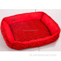 Adorável Luxo de Luxúria Pattern Cushion Dog Bed